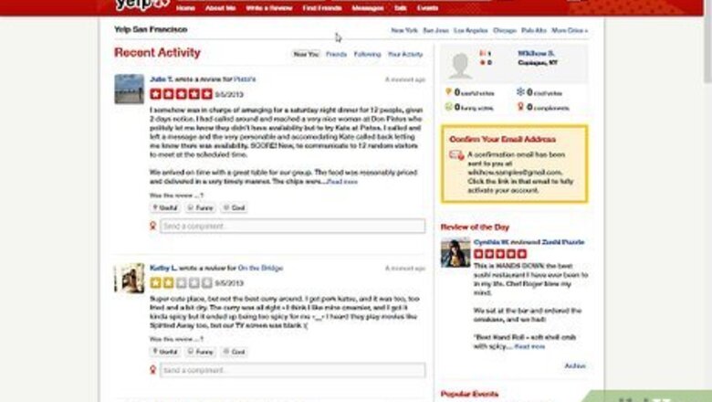 How to Message a Yelp Member Without Friending Them