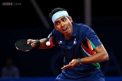 CWG 2014: Indian paddlers Sharath Kamal-Anthony Amalraj settle for silver