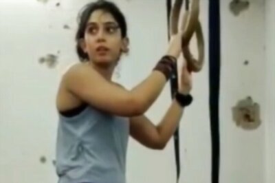Ira Khan Tries Perfecting the 'Shirshasana', See Video