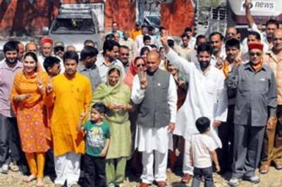 BJP leads in three seats in Himachal