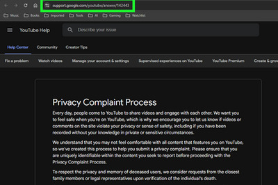 How to Remove a YouTube Video of Yourself Uploaded Without Permission