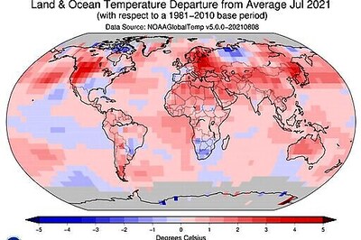Global Sizzling: July Was Hottest Month On Record, NOAA Says