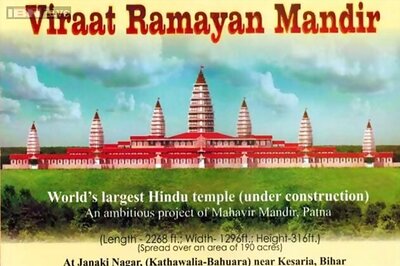 Nitish Kumar to unveil model of world's largest Hindu temple in West Champaran today