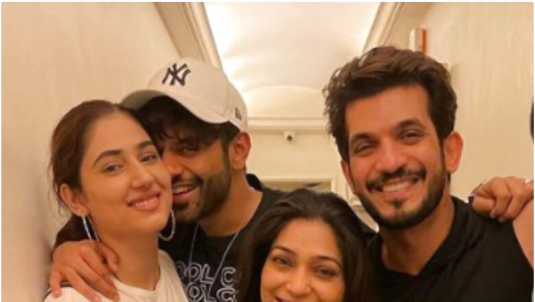 Newlyweds Rahul Vaidya and Disha Parmar Go on Double Date with Arjun Bijlani and Wife