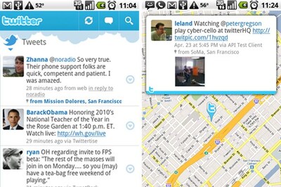 Twitter releases official app for Android