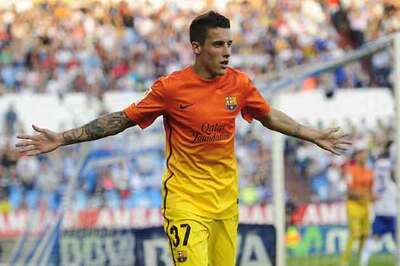Barcelona beat Real Zaragoza 3-0 without Messi