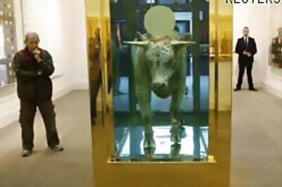 No bull, Brit artist's work sells for record £10 mn