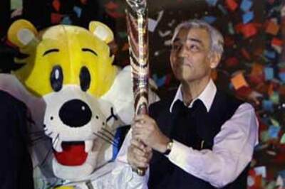 In pics: India accepts the Queen's Commonwealth baton