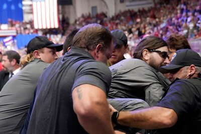 Man Tasered At Donald Trump's Rally In Pennsylvania After He Storms Media Area | Watch