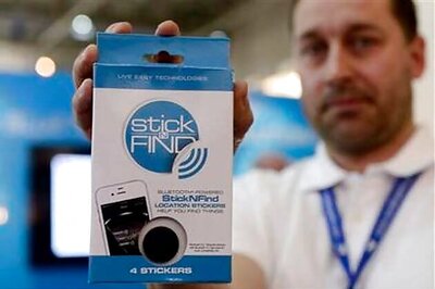 Smart stickers let you find things by phone