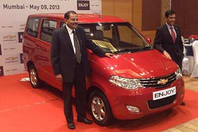 Chevrolet launches Enjoy MPV in India at Rs 5.49 lakh onwards