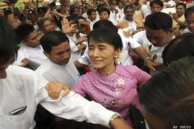 Suu Kyi accused of 'allying' with Myanmar's military