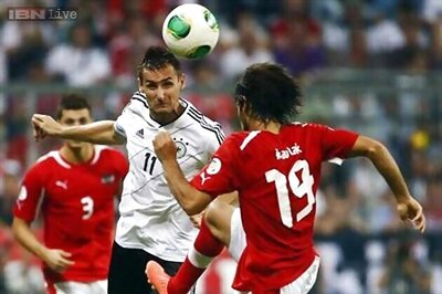 Klose equals Mueller's Germany scoring record