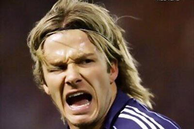 Pics: David Beckham's hairstyles over the years