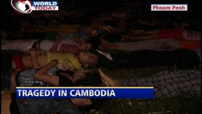 At least 378 die in stampede at Cambodian fest