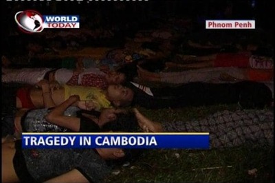 At least 378 die in stampede at Cambodian fest