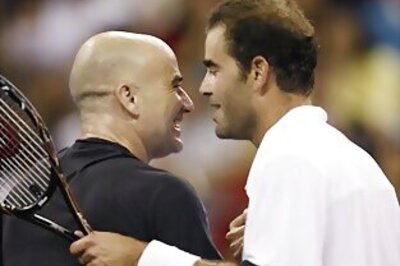 Legends clash, Sampras beats Agassi, tennis rejoices