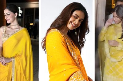 Navratri 2024 Day 1: Stunning Yellow Ethnic Outfit Inspirations from Ananya Panday, Suhana Khan, and More!