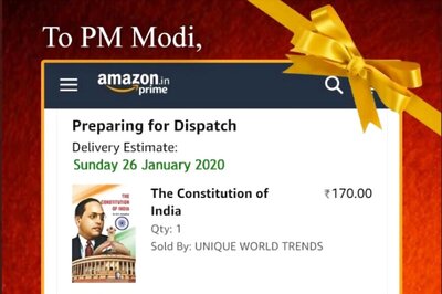 'Do Read it When You Get Time off From Dividing India': Cong Sends Copy of Constitution to Modi