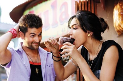 Deepika is always smiling, Neil is always upto mischief