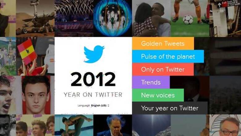 Twitter releases the top trends of 2012