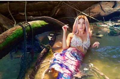 Watch: Nora Fatehi Did Mermaid Shoot on Dance Meri Rani Set Like This