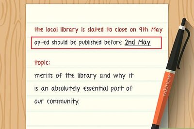 How to Write an Opinion Piece