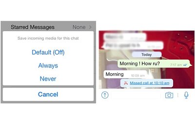WhatsApp now allows users to choose to save incoming media for specific chats