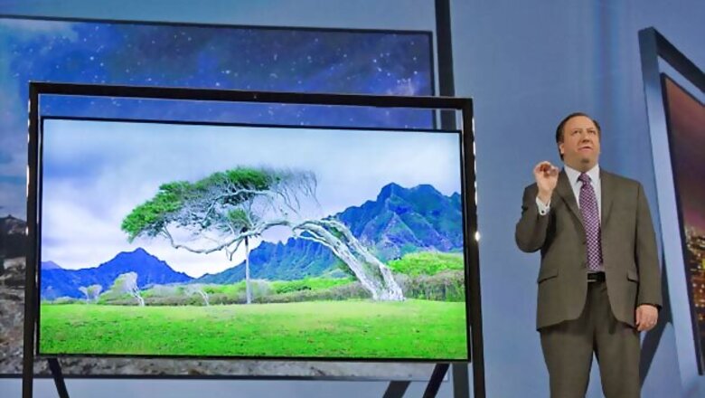 Samsung unveils gesture-control TVs at CES 2013