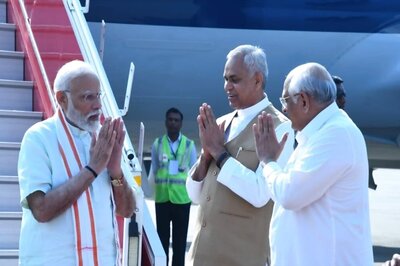 PM Modi Lands in Gujarat For Two-Day Visit to Inaugurate Developmental Projects