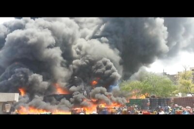 Fire at Keshopur vegetable market in West Delhi; no casualty reported
