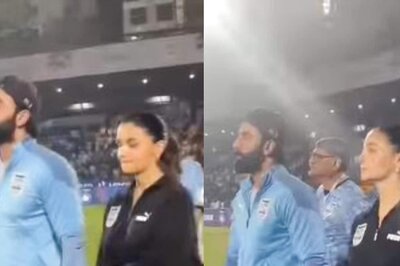 Alia Bhatt, Ranbir Kapoor Take a Short Break From Parenting Duties to Support Mumbai City FC, Watch