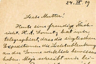 Einstein's love letters, documents go online