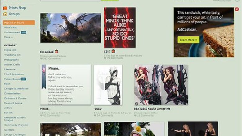 How to Join DeviantArt