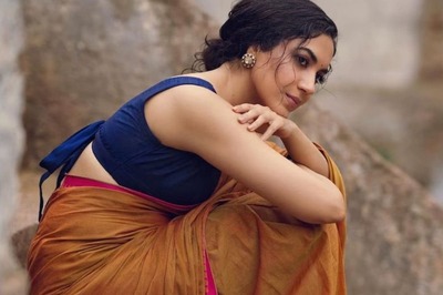Actress Ritu Varma Makes A Strong Case For Neutral And Earthy Tones In This Tan-colour Saree