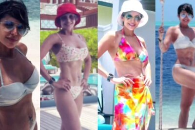 Mandira Bedi Flaunts Insane Abs in Sexy Bikinis from Maldives Vacay; Watch Video