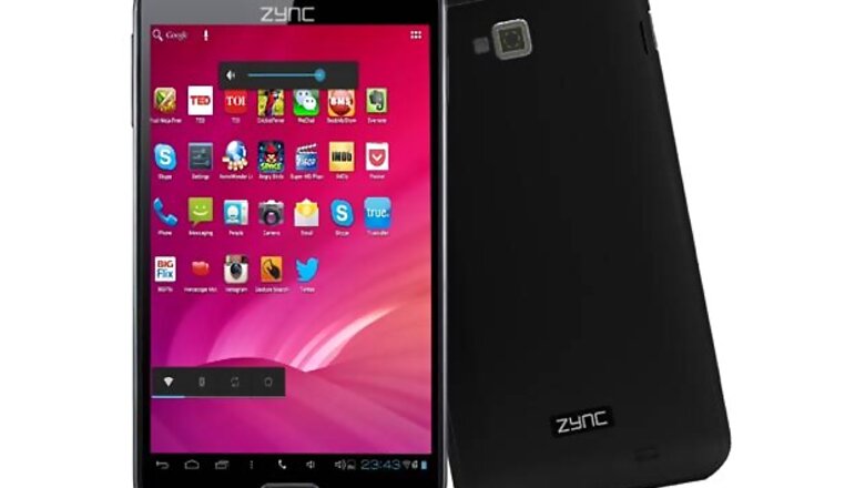 Zync launches 5-inch Cloud Z5 phablet at Rs 9,490