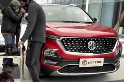 Upcoming MG Hector Facelift Spotted Undisguised for the First Time, Launch in Jan 2021