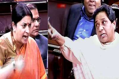 Face-off again between Irani and Mayawati in Rajya Sabha