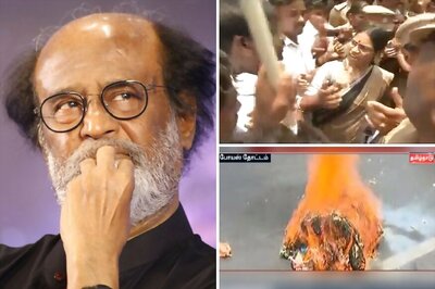 Rajinikanth's Effigy Burnt in Chennai During Protests Against 'Political Entry'