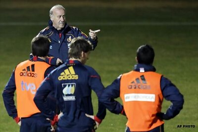 Spain's Alonso a serious doubt against Portugal