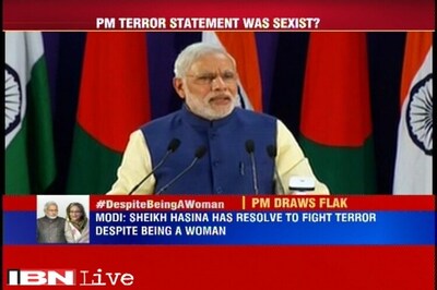 Modi courts controversy by his 'sexist' remarks on Sheikh Hasina's zero tolerance to terrorism