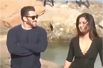 Salman Khan, Katrina Kaif Have Fun While Shooting 'Swag Se Swagat' in Throwback Video