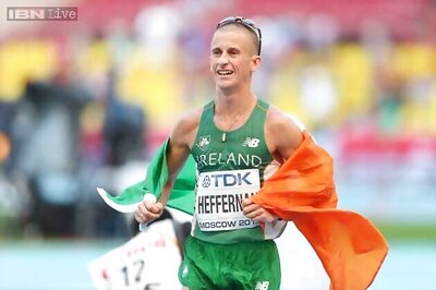 Robert Heffernan wins men's 50km walk, Basanta Bahadur Rana 33rd