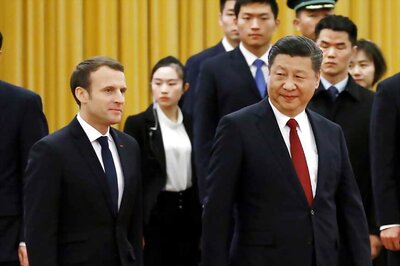 In China, Macron Declares