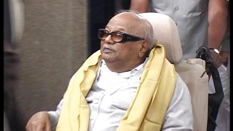 Narayanasamy, Karuna discuss Cabinet reshuffle