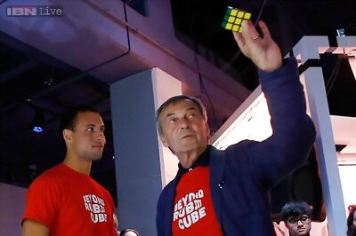 On 40th anniversary of Rubik's Cube invention, Google posts a playable version of the world's best-selling toy