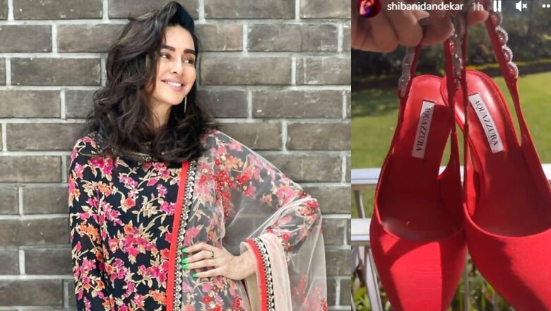 Bride-To-Be Shibani Dandekar Is Ready for Her Wedding With Farhan Akhtar in Red High Heels; See Pic