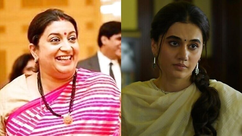 Smriti Irani Lauds 'Thappad', Says Not Ok to Hit a Woman