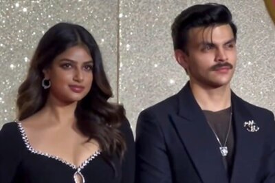 Veer Pahariya, Harnaaz Sandhu Dating? Duo Makes Joint Appearance At Jio World Plaza; Watch